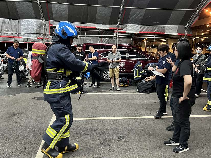 強化義消救災安全認知 新北市全面辦理火場搶救能力評測