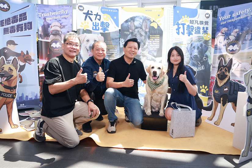 《八歲K9》首映獻禮警察節 警友會理事長包場致敬新北警