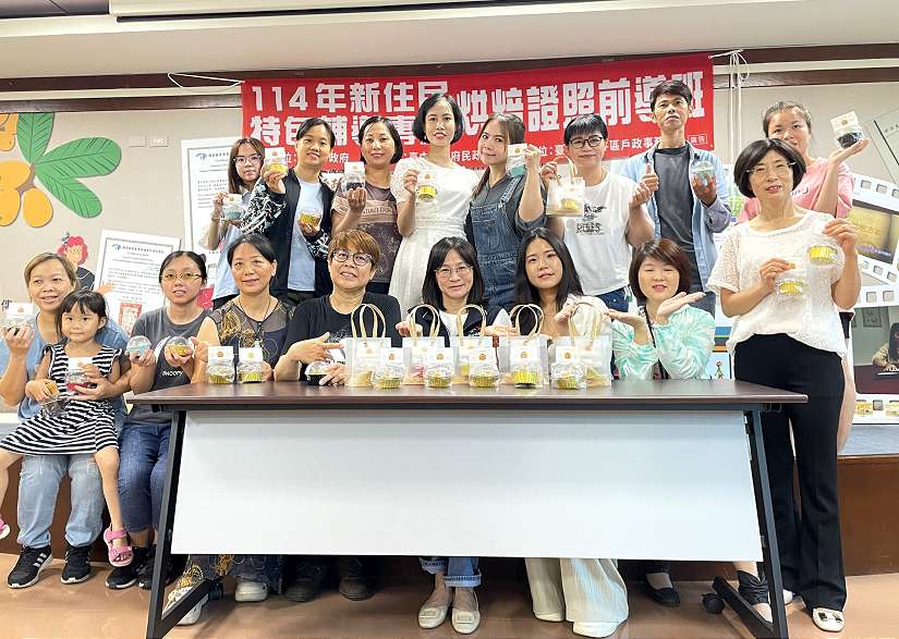 新住民「烘」出職場力!太平戶政推烘焙證照前導班助攻就業夢