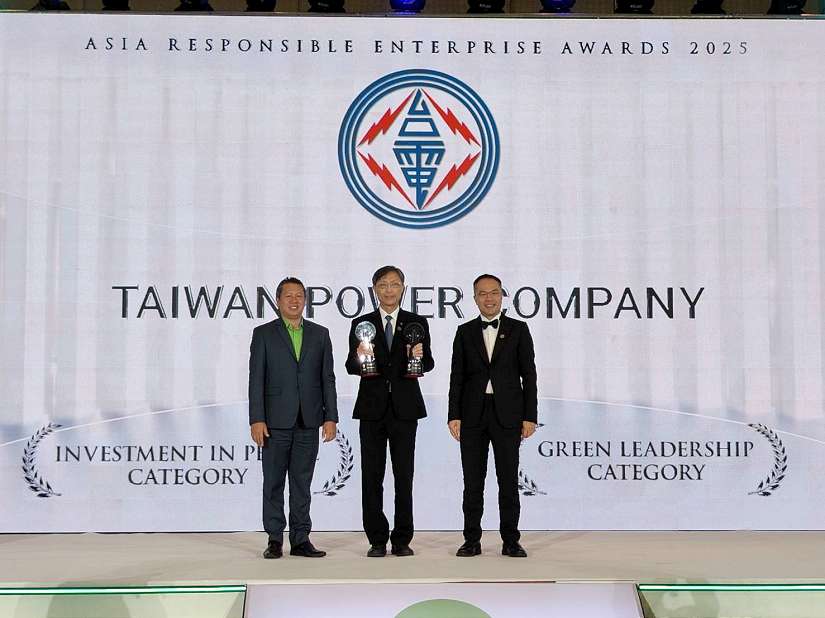電連八年蟬聯亞洲企業社會責任獎 海洋生態保育、人才培育訓練獲殊榮