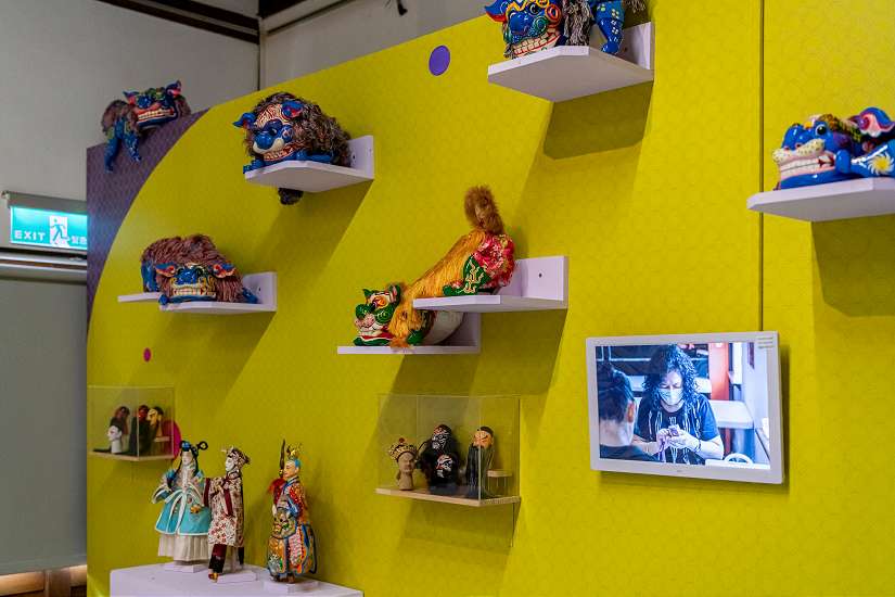 屏東戲曲故事館布袋戲工藝成果展 帶您一窺偶戲美學