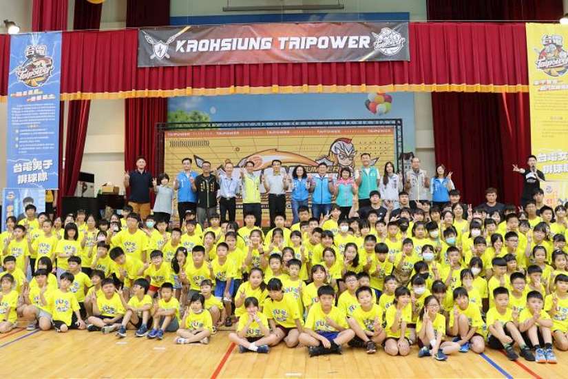 苗栗熱情迎排球盛事　台電2025球類Fun電營引爆運動能量