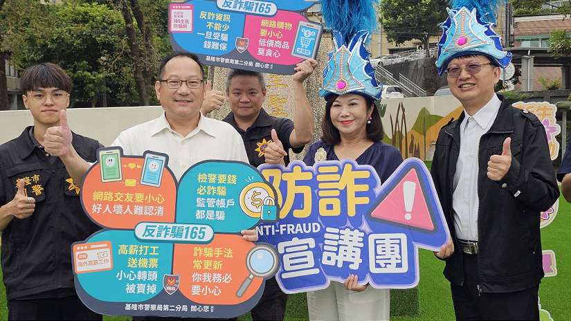 基隆警陪「童」迎開學  全面強化交通及校園安全