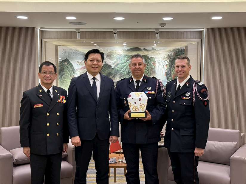 新北市與法國消防官高等學院簽署MOU 深化國際合作