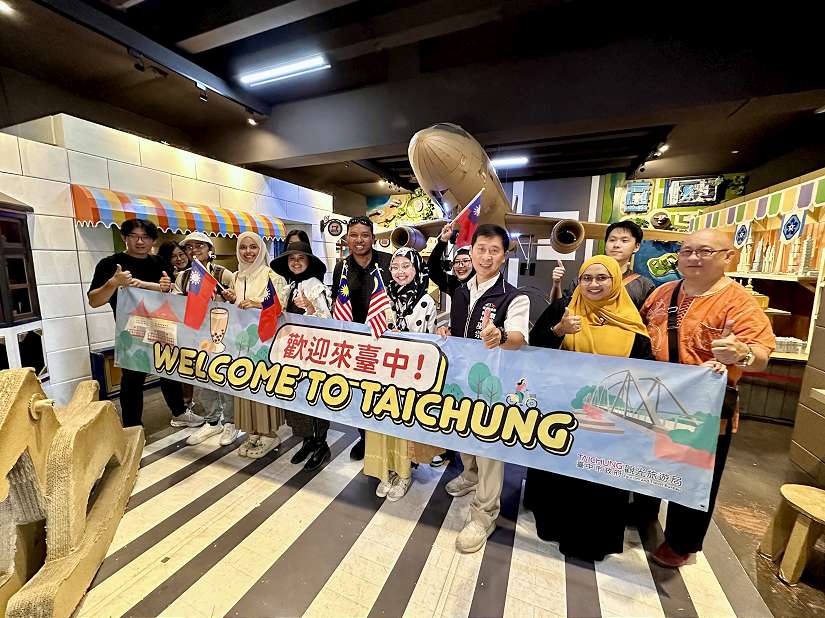 台中打造穆斯林友善旅遊城市 馬來西亞網紅親訪力推