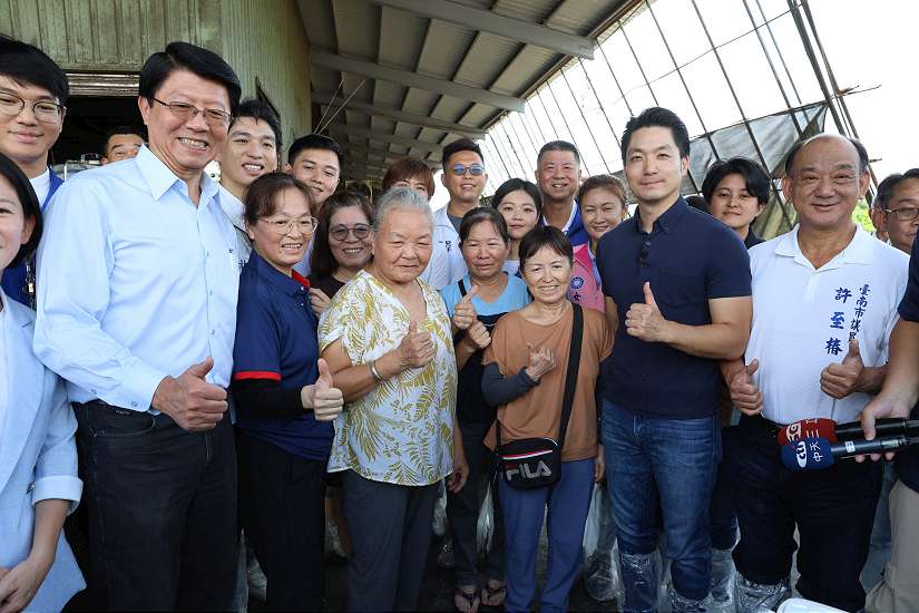 蔣萬安親訪臺南佳里梅桂牧場　實地了解本土酪農現況與產業發展