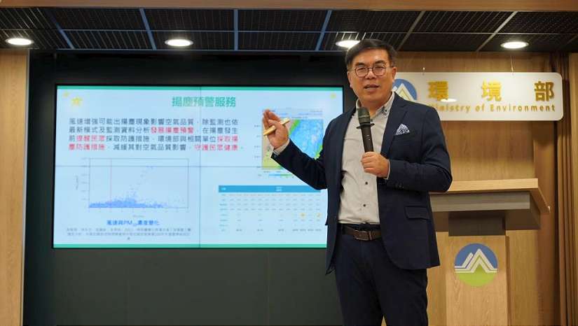 環境部增設感測器助光復鄉掌握空氣品質