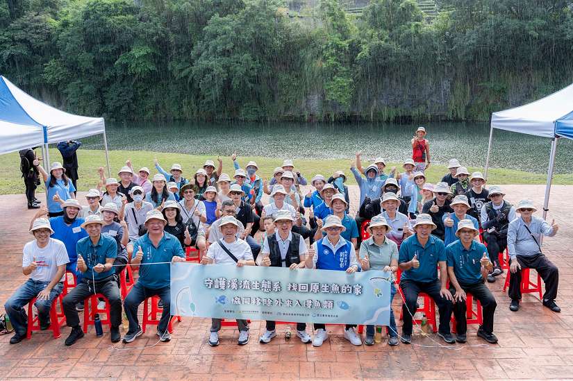 新北農業局攜手海大研究團隊 帶領坪林居民自力護溪