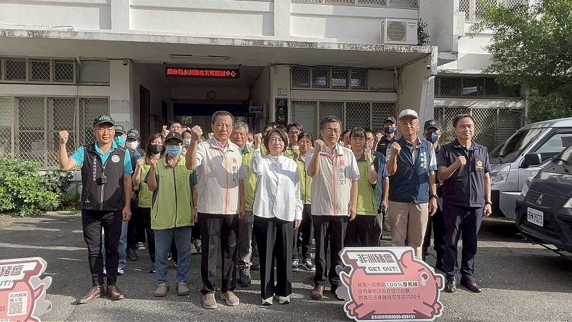 防堵非洲豬瘟 屏東縣全面稽查使用廚餘養豬場
