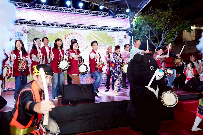 沖繩Eisa太鼓祭 鼓動北投泡湯趣 「2025臺北溫泉季」以行動力支持國旅秋冬觀光