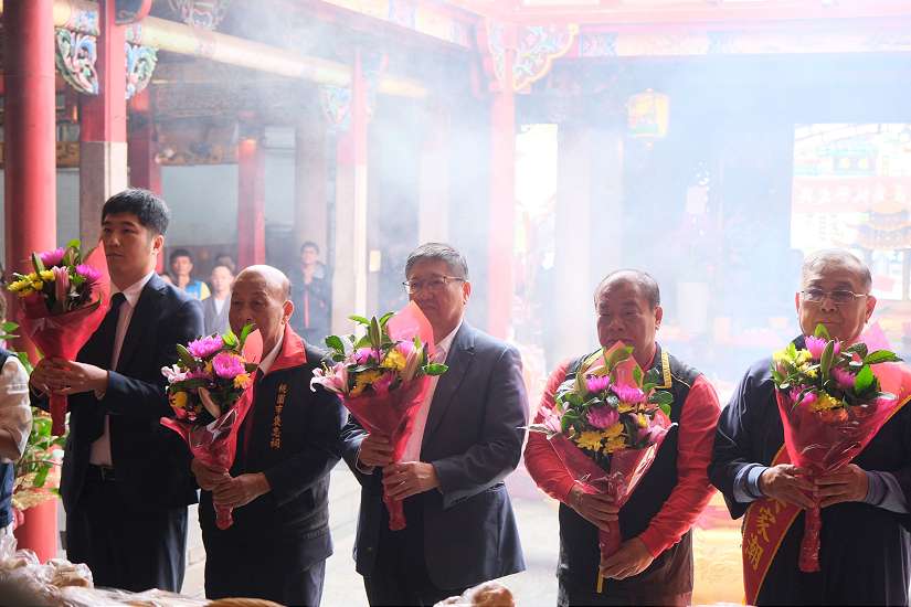 褒忠亭義民廟秋祭大典 楊文科縣長強調落實客語傳承