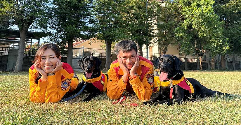嗅出生命的希望！基隆搜救犬隊榮獲IRO國際A級認證