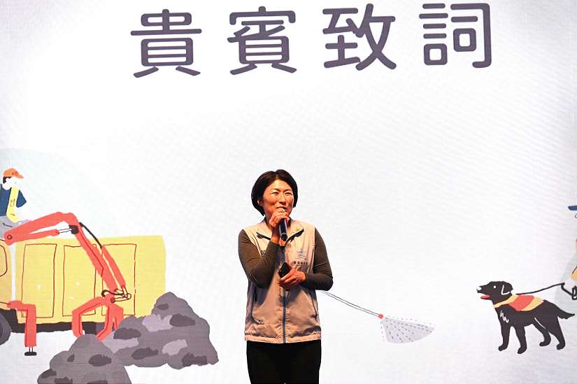 出動逾200位夥伴協助光復救災與重建 饒慶鈴：感謝臺東超人光榮歸隊