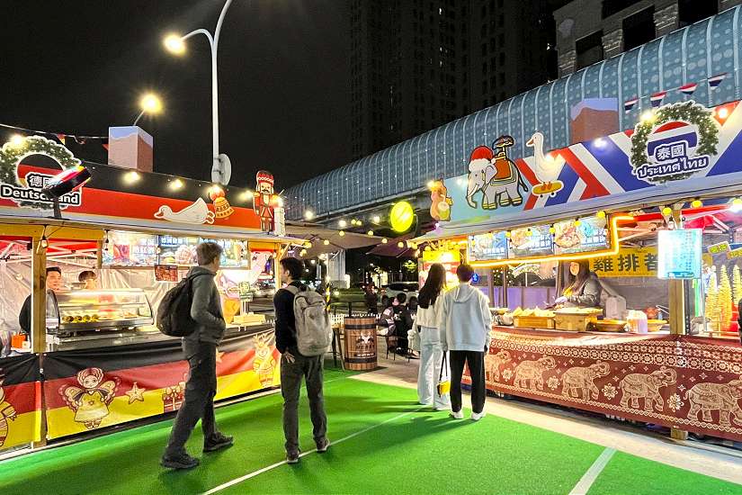 多元美食市集串聯　耶誕歡樂趣味滿分