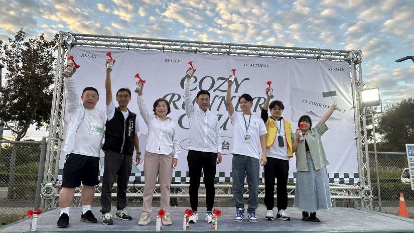 Fubon Angels熱力應援！「慵懶跑者聚樂部」5千跑者湧入台中　Chill跑風亮點中央球場