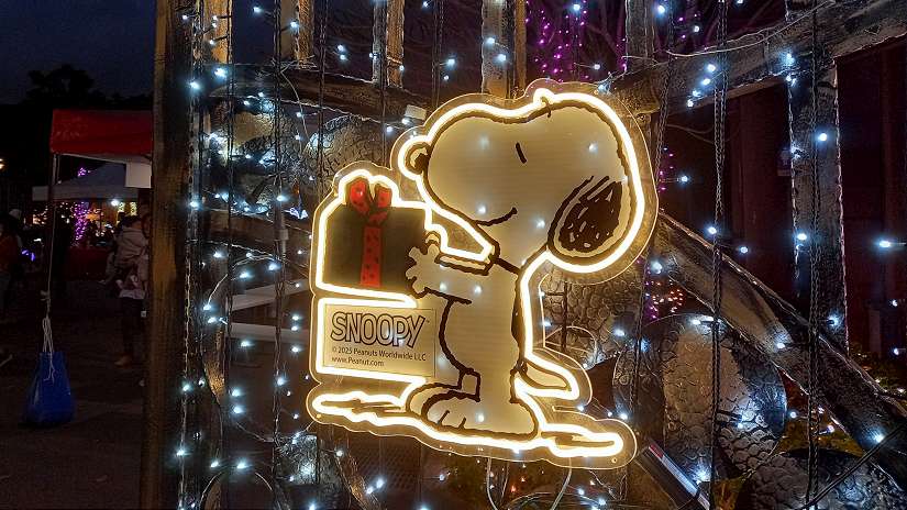 自來水園區聖誕音樂會 史努比與市民朋友在樂曲中共度佳節