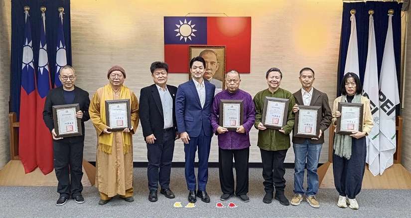 一杯好茶，守護600萬人翡翠水！ 蔣萬安市長表揚自然農法茶農　翡翠水庫將推廣