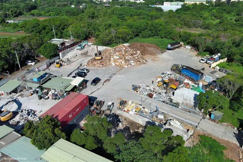 台中檢警環淨土專案擴大威力掃蕩 聯手查獲非法清理營建廢棄物犯罪產業鏈