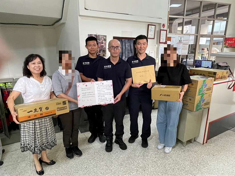 雙軌派遣即刻救命　中市消防局院前多次電擊無縫銜接葉克膜　成功搶回一命