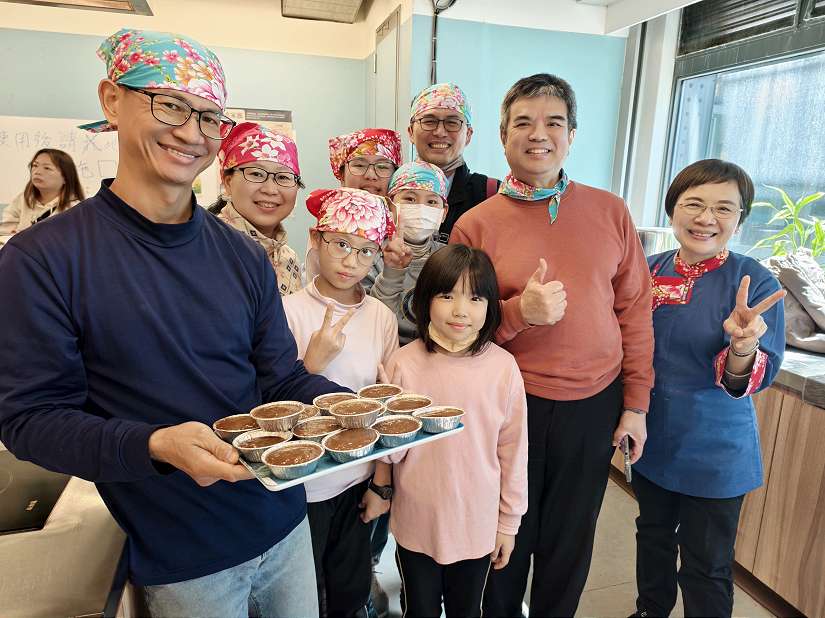 立春迎新！海科館客家營盛大登場 40名學員手作糕點、學客語共度「節氣首日」