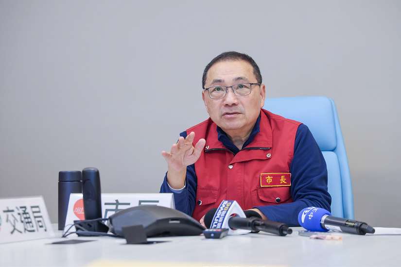 視察春節連假首日路況 侯友宜責成掌握出遊熱點全力備戰