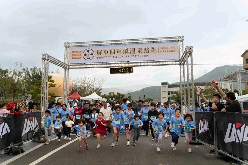 屏東四重溪溫泉季熱鬧不間斷 路跑、自行車、市集228連假登場