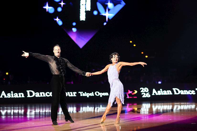 2026國標舞亞巡賽臺北站圓滿落幕　33國千名舞者舞動小巨蛋展現城市活力