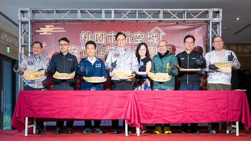 航空城安置住宅元宵團拜　張市長：持續打造宜居新生活圈