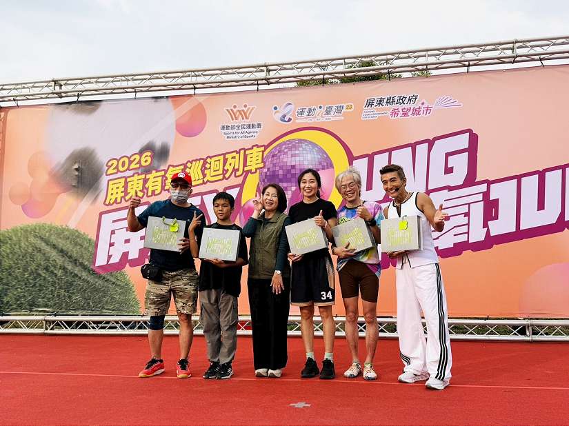 屏東Young 有氧Jump！潘若迪帶領全民熱力開跳