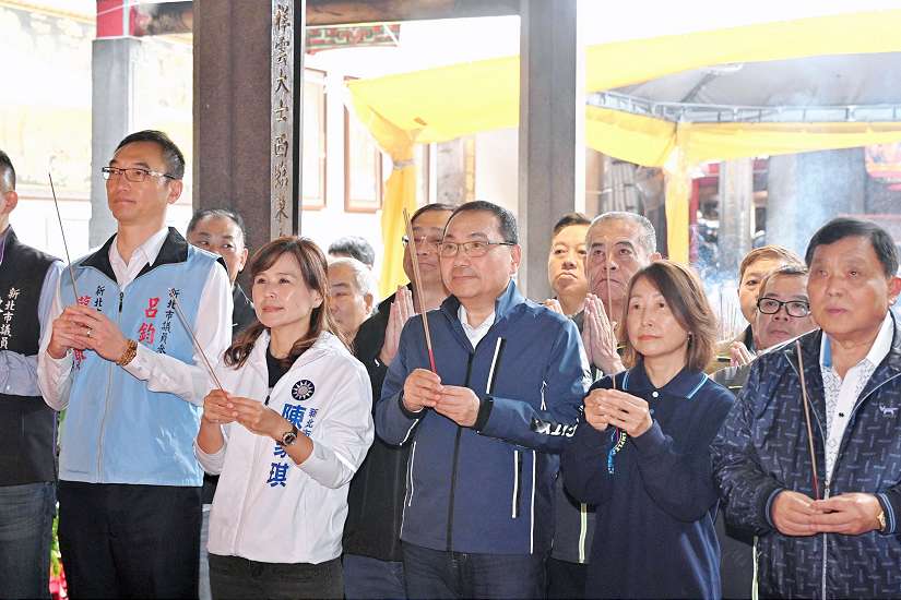 觀音聖誕千秋 侯友宜：祈願淡水建設順利推動