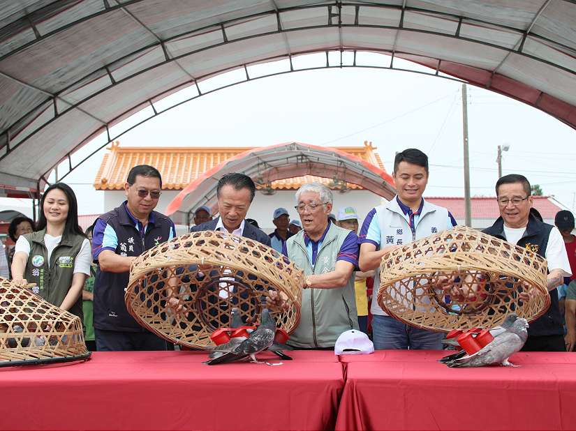 2026義竹鴿笭文化季開籠儀式熱鬧登場