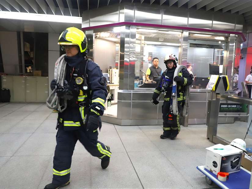 中捷強化應變韌性！模擬行動電源自燃＋異物入侵　驗證跨單位疏散效率