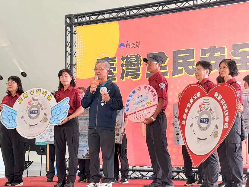 防災、防詐、防危機 內政部長劉世芳攜手20個宗教團體首次前進衛武營開講