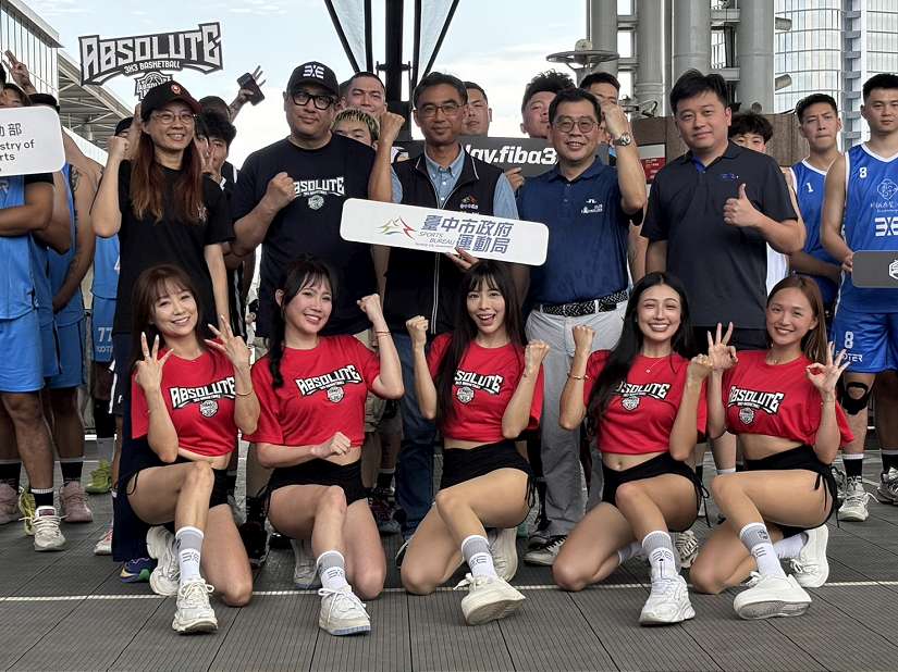全台24支勁旅齊聚台中！ABSOLUTE 3x3聯盟賽台中火車站熱血登場