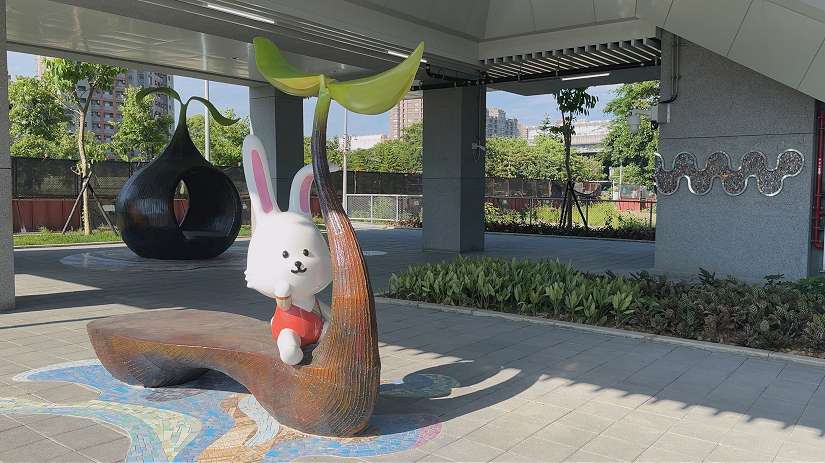 三鶯線臺北大學站藝術新亮點 「匯聚．流轉」 國內外大師聯手打造 展現三鶯多元文化底蘊
