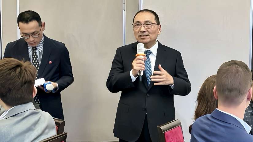 侯友宜芝加哥晚宴會見美方政商代表 盼深化台美智慧製造與供應鏈合作