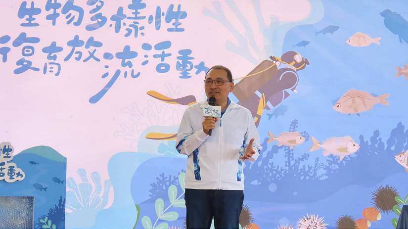 侯友宜率團隊赴平雙貢行動治理　邀市民體驗貢寮水T藝術節