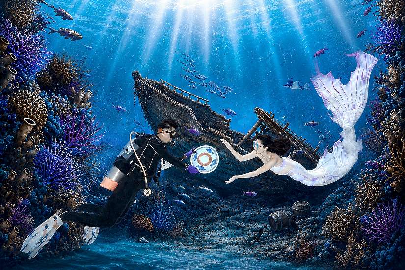 全台首創人魚劇場結合水下考古！文資局攜手海科館《深海傳說》暑假登場 探索沉睡海底的文化寶藏